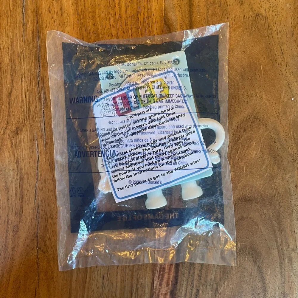 McDonald's Hasbro Gaming Toys Monopoly & Life
